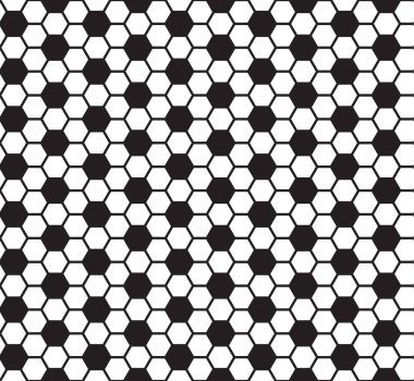 Sorunsuz siyah - beyaz geometrik desen