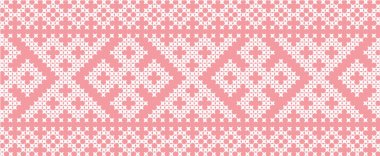 işlemeli Kanaviçe işi etnik Ukrayna tasarlamak vektör