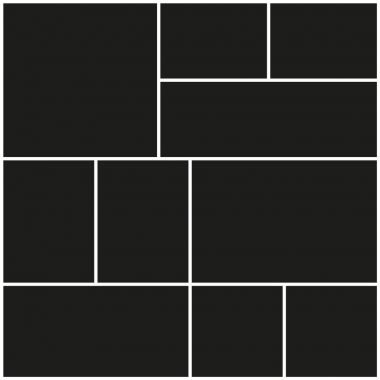 Vektör kare fotoğraf kolaj