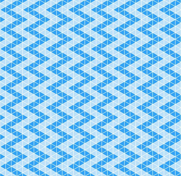 Векторний безшовний геометричний візерунок синього кольору — стоковий вектор