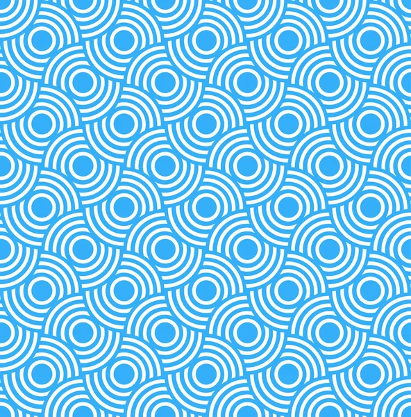 Векторный бесшовный геометрический узор голубого цвета — стоковый вектор