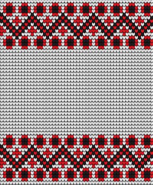 Vektör Dikişsiz örgü geometrik desen