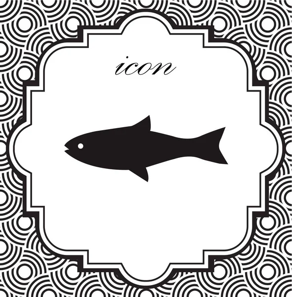 ปลาไอคอนเวกเตอร์ — ภาพเวกเตอร์สต็อก