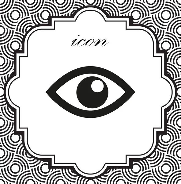 ตาของไอคอนเวกเตอร์ — ภาพเวกเตอร์สต็อก