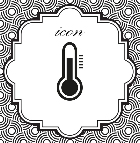 เครื่องวัดอุณหภูมิของไอคอนเวกเตอร์ — ภาพเวกเตอร์สต็อก