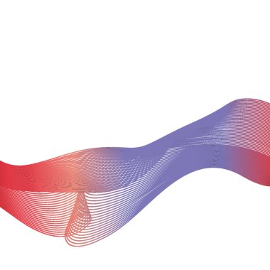 Vektör arka plan. Sunum için soyut dalga öğe. EPS