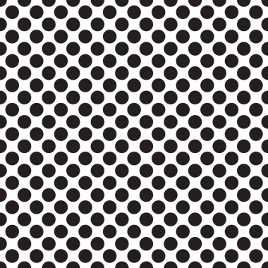 Sorunsuz siyah - beyaz geometrik desen vektör çizim