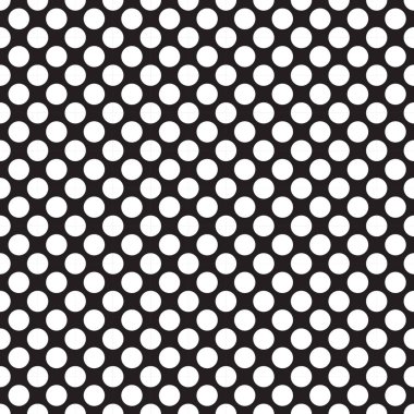 Sorunsuz siyah - beyaz geometrik desen vektör çizim