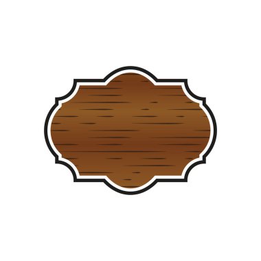 Vektör ahşap etiketleri etiket, ahşap işaret panoları satışı, fiyat ve iskonto çıkartmalar, afiş, rozetleri için.