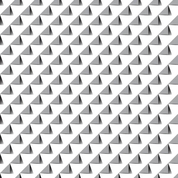 Seamless black - white geometric pattern — Stock Vector