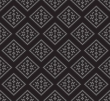 Vektör Dikişsiz Aztek desen, geometrik desen