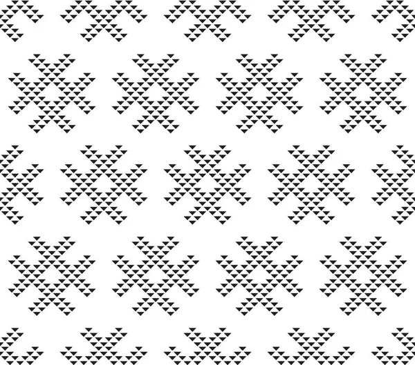 Patrón azteca sin costura vectorial, patrón geométrico — Vector de stock