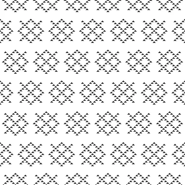 Vector seamless aztec pattern, geometric pattern — Stock Vector