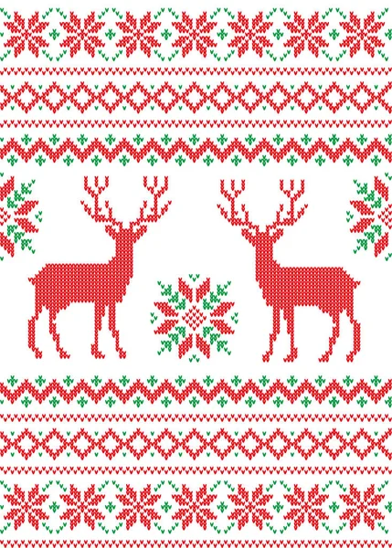 투명 한 배경으로 성탄절 과 성탄절 패턴 — 스톡 벡터