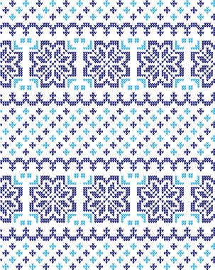 Örgü Noel ve Yeni Yıl şablonu, Norveç geçmişi