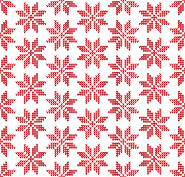 Örgü Noel ve Yeni Yıl şablonu, Norveç geçmişi