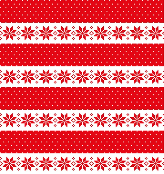 Il modello di Natale di Capodanno pixel vettoriale illustrazione eps — Vettoriale Stock