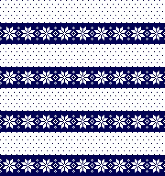 Nieuwjaar Kerst patroon pixel vector illustratie eps — Stockvector