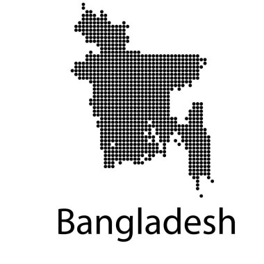 Bangladeş ülke Haritası