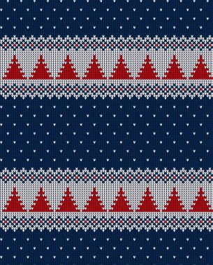 Örgü Noel ve Yeni Yıl şablonu, Norveç geçmişi