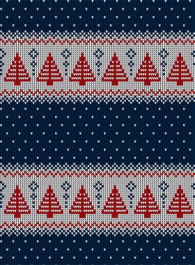 Örgü Noel ve Yeni Yıl şablonu, Norveç geçmişi