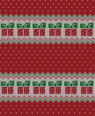 Örgü Noel ve Yeni Yıl şablonu, Norveç geçmişi