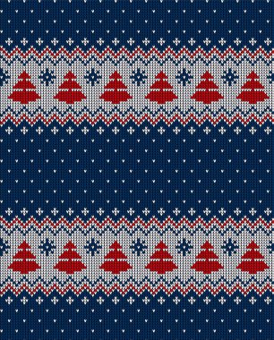 Örgü Noel ve Yeni Yıl şablonu, Norveç geçmişi