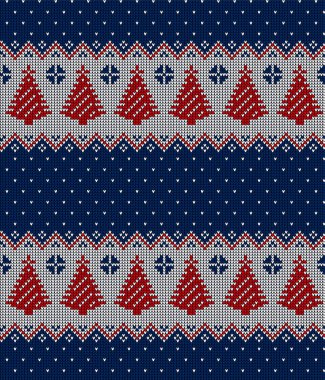 Örgü Noel ve Yeni Yıl şablonu, Norveç geçmişi