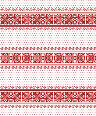 Noel desenli piksel çizimi