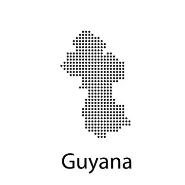 Güney Amerika haritası. İkonum. Vektör. logo şablonu