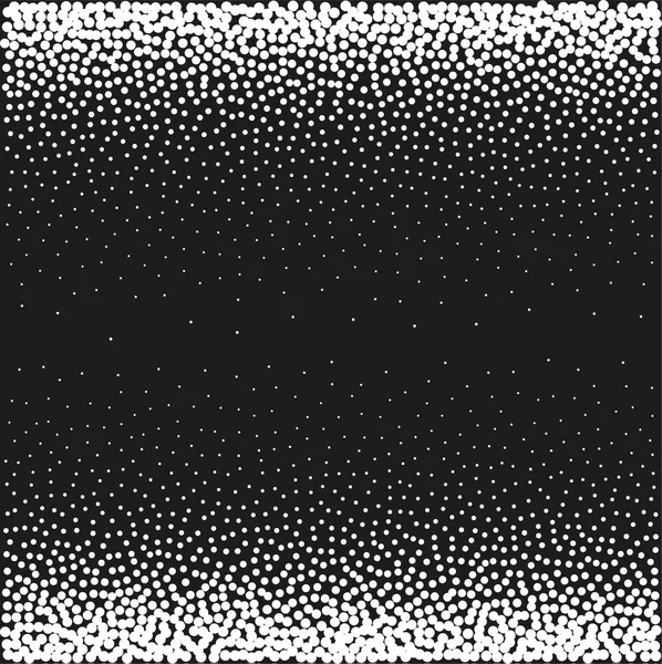 Círculo, Gradiente radial abstracto, Puntos negros finos, Círculo con puntos , — Vector de stock