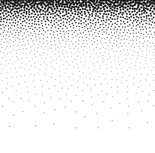 Círculo, Gradiente radial abstracto, Puntos negros finos, Círculo con puntos , — Vector de stock