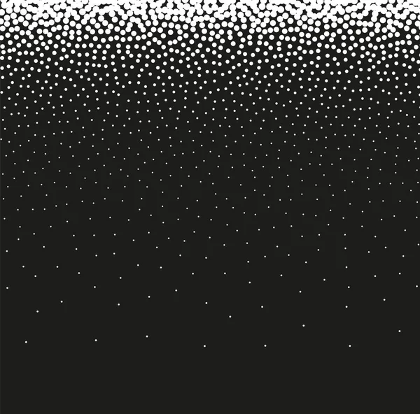 Cercle, Gradient radial abstrait, Pois noirs fins, Cercle à pois , — Image vectorielle