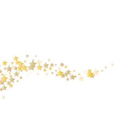 Vector gold glitter wave abstract background, golden sparkles on white background, Gold glitter card design.