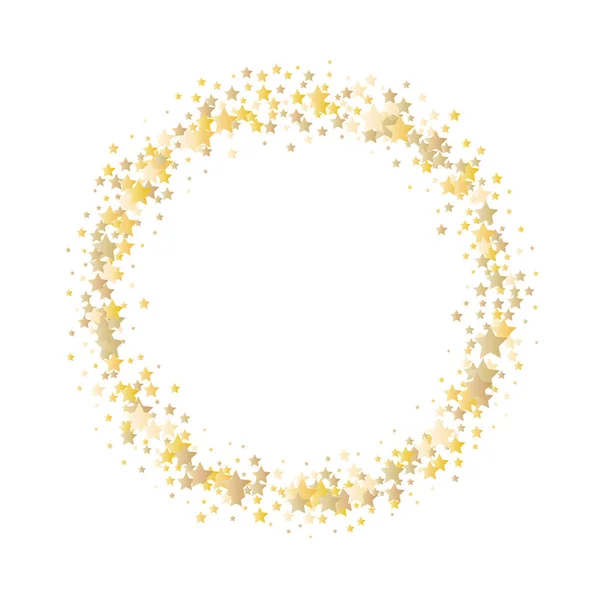 Vector gold glitter wave abstract background, golden sparkles on white background, Gold glitter card design. — ストックベクタ