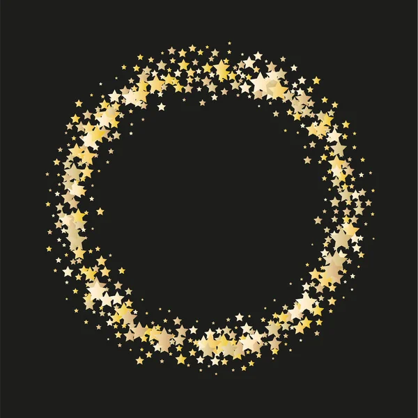Vector gold glitter wave abstract background, golden sparkles on white background, Gold glitter card design. — ストックベクタ