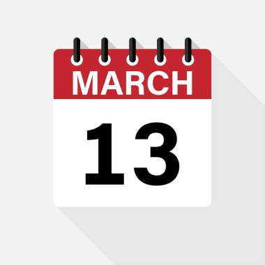 Yuvarlak arkaplanda Takvim Simgesi. Vektör basit ağ simgesi. eps