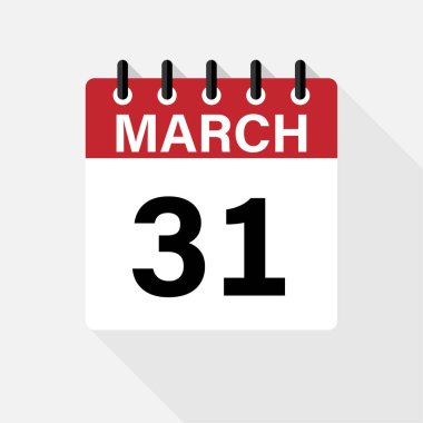 Yuvarlak arkaplanda Takvim Simgesi. Vektör basit ağ simgesi. eps