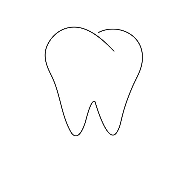 Diş Şeklinde Kurdele — Stok Vektör
