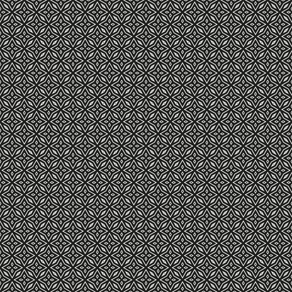 Fond Abstrait Grille Pétales Géométriques Ornés Modèle Sans Couture Vecteur — Image vectorielle