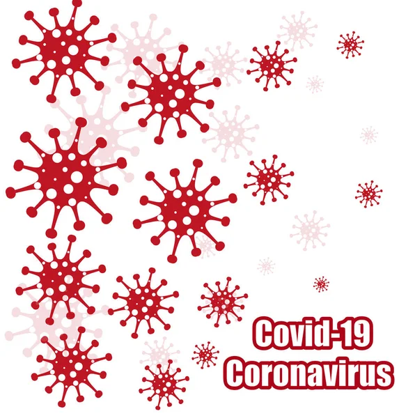 Différents Types Virus Bactéries Biologie Organismes Modèle Sans Couture Infection — Image vectorielle