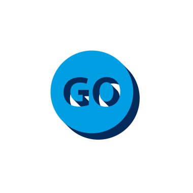 İzometrik. Beyaz arkaplanda 3d işareti izole edildi.