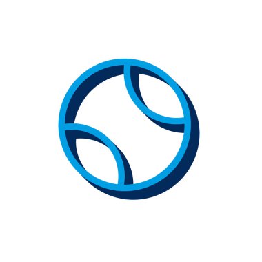 İzometrik. Beyaz arkaplanda 3d işareti izole edildi.