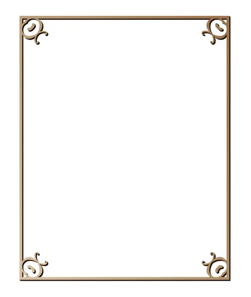 Vector illustration of art deco borders and frames. Creative pattern in the style of the 1920s for your design. — Stock Vector