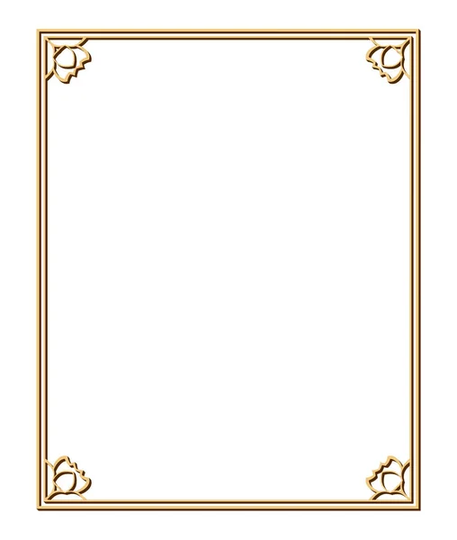 Vector illustration of art deco borders and frames. Creative pattern in the style of the 1920s for your design. — Stock Vector