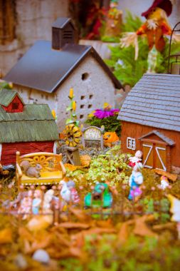 Peri Bahçe gnomes ile.