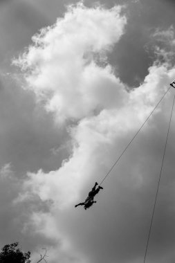 Mexico City, Mexico - June 17, 2016: Voladores de Papantla, Danc