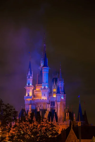 Cinderella castle in Tokyo Disneyland — Stockfoto