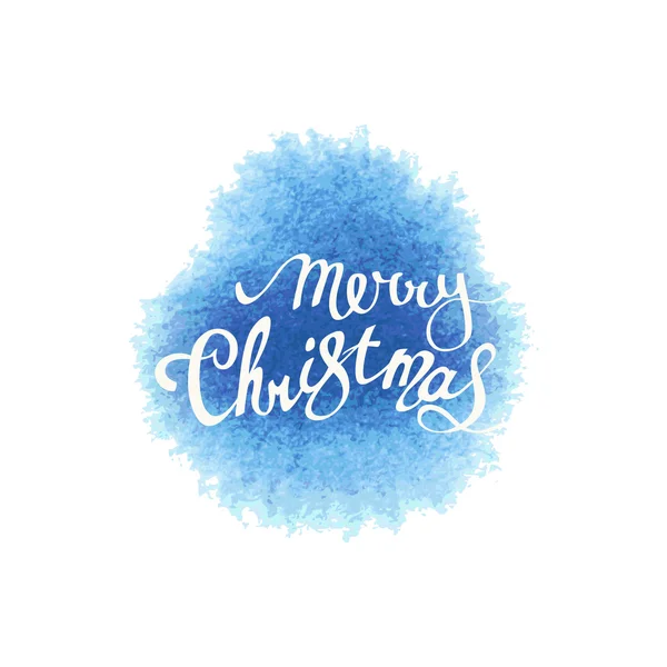 Feliz Natal azul —  Vetores de Stock