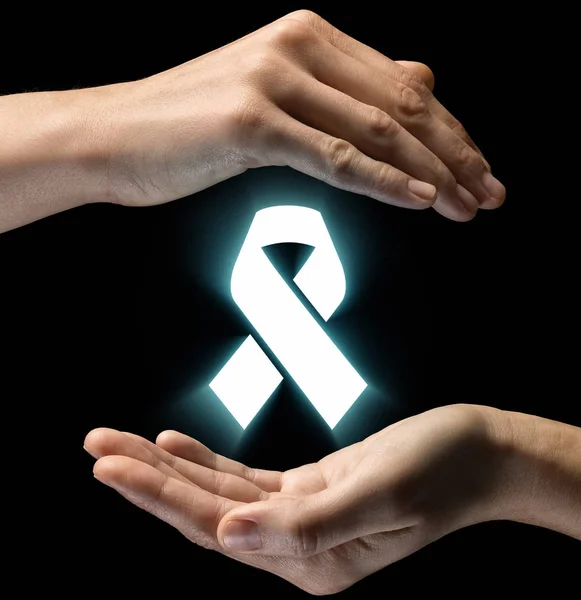 Concept of care for HIV and cancer patients. — Stock Photo, Image